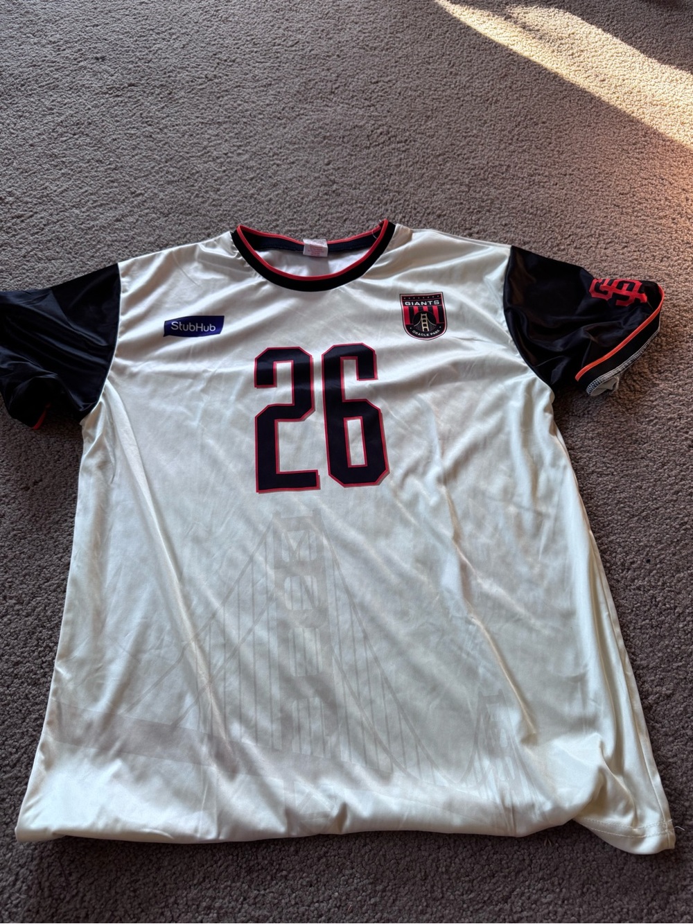Giant Number 26 Soccer Jersey T-Shirt